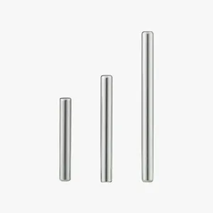 Pasadores de Acero Inoxidable D3 de 3 mm, Recubiertos de Níquel Plateado, con Punta Biselada/Redonda, Estilo Estándar - Product Image 1