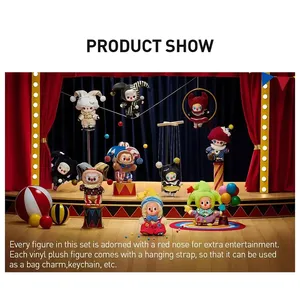 POP MART Why so Serious Plush, Caja Sorpresa de PVC/EVA con 8 Figuras Coleccionables de Anime con Temática de Animales - Product Image 2