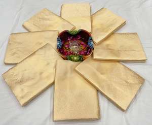 Fournisseur en vrac de saris en soie Designer Lichi FashionHarbour Premium Collection pour revendeurs et boutiques - Product Image 3