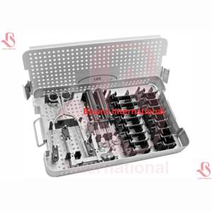 Sistema de Retracción Cervical Tipo Aesculap Caspar de BISONS, Instrumentos Manuales de Acero Inoxidable para Cirugía de Columna Vertebral - Product Image 1