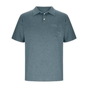 Polo de manga corta personalizada para hombre, 100% de algodón, secado rápido, sin costuras, transpirable, elástico, último diseño, estampado, Polo de secado rápido - Product Image 4