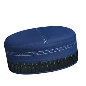 Gorro Kufi Premium Aashun para Hombre, Diseño Islámico Personalizado, Mezcla de Algodón y Poliéster, Calidad de Exportación al por Mayor - Product Image 1