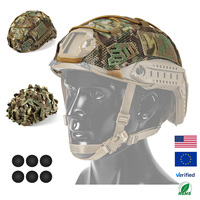 PTG Vente chaude CS FAST Nylon Accessoires de camouflage sportif Housse de casque tactique en tissu