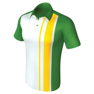 เสื้อโปโลสำหรับผู้ชายเสื้อกอล์ฟลายปักแบบกำหนดเองสีล้วนแห้งเร็วสำหรับใส่เล่นกอล์ฟ - Product Image 5
