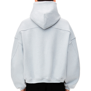 Sudaderas con cremallera personalizadas para hombre, Sudadera con capucha Boxy Fit con hombros caídos y cremallera, sudaderas con capucha con cremallera gruesa de gran tamaño, Unisex 2026 - Product Image 6