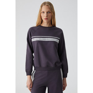 ETHIQUET JINX Sweat-shirt à capuche zippé 100 % coton pour femme - Product Image 1