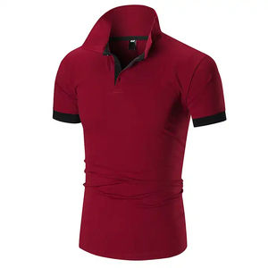 Venta al por mayor de alta calidad liso Casual camisetas bordado Polo camiseta Golf ropa logotipo personalizado transpirable Polo camisa para hombres - Product Image 6