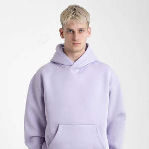 เสื้อฮู้ดดี้ผู้ชายสไตล์ลำลองโอเวอร์ไซส์สำหรับฤดูหนาว ปักลายสกรีน ผ้าฝรั่งเศส สไตล์ฮิปฮอป สตรีทแวร์ ผ้าฝ้าย 100% - Product Image 4