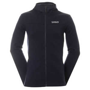 Veste d'hiver Softshell personnalisée pour hommes, coupe-vent et respirante avec col montant, vêtements de travail - Product Image 5