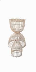 Suspension Tambour en Rotin Naturel Style Art Déco, Design Élégant, Écologique, Légère, Tressée, Décoration Intérieure Polyvalente, Export en Gros - Product Image 5