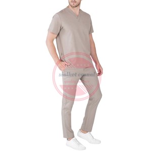 Medical Premium Quality Hospital Uniforms / Top Quality Medical Nursing Men <b>Scrubs</b> <b>Sets</b> - Product Image 2