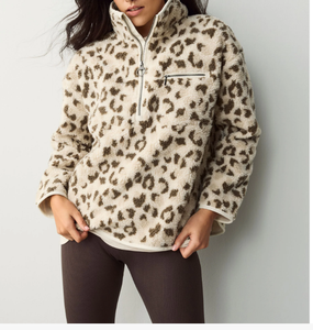 เสื้อฮู้ดขนแกะสำหรับผู้หญิงเสื้อฮู้ดแบบมีซิปครึ่งปกตั้งโลโก้ได้ตามต้องการสำหรับฤดูหนาว - Product Image 6