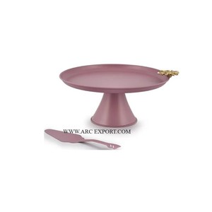 Hammered Work Trendy New Collection Table <b>Cake</b> Display <b>Stand</b> Finest Quality Large Size 2 <b>Tier</b> Classic Wedding Table <b>Cake</b> <b>Stand</b> - Product Image 4