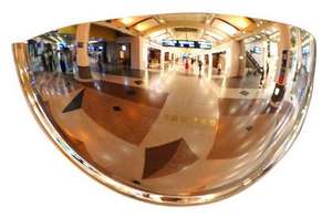 Miroirs convexes en forme de dôme 90 180 Miroirs convexes de plafond en acrylique à 360 degrés - Product Image 4