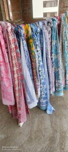 Ropa de playa Pareos de algodón con estampado floral para mujer Pareos de playa Pareos con estampado tradicional Bufandas largas, pareo y pareo - Product Image 4