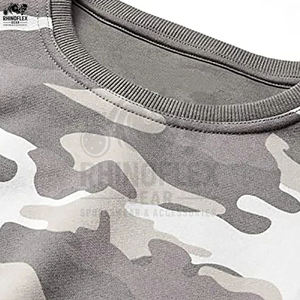 Men's Casual Basic Cotton Blended Camouflage Sweatshirts <b>Long</b> <b>Sleeve</b> <b>Thermal</b> Sportswear for Winter <b>Top</b> Camouflage Sweatshirts - Product Image 4