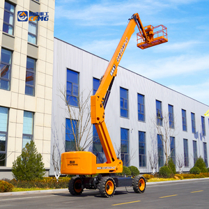 Plataforma Elevadora Telescópica Todoterreno <span class=keywords><strong>de</strong></span> 18m-34m, Elevador <span class=keywords><strong>de</strong></span> Brazo Recto Estable, Plataforma <span class=keywords><strong>de</strong></span> Trabajo para Renovación <span class=keywords><strong>de</strong></span> Edificios en Exteriores para <span class=keywords><strong>Alquiler</strong></span> - Product Image 1