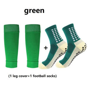 Calcetines deportivos antideslizantes de alta calidad para fútbol, tenis, baloncesto, equipo de protección para exteriores para hombres y mujeres, cubierta para pierna de fútbol, 1 Juego - Product Image 3