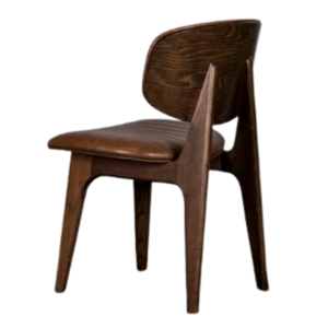 Eco-Friendly Dining Chairs with Wood Frame and Plush Foam Padding Modern Design for Restaurants Villas & Parks - Product Image 3
