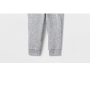 Pantaloni Jogger in Pile Grigio per Bambine Cat & Jack, Taglia 5T, Leggings Caldi Lavorati a Maglia con Motivo a Zampa, Stile Casual - Product Image 3