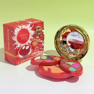Romantic Flower Heart Makeup Palette Custom All-in-One Cosmetics Kit Factory Direct Multi-Color Eye Shadow Bulk Wholesale OEM - Product Image 5