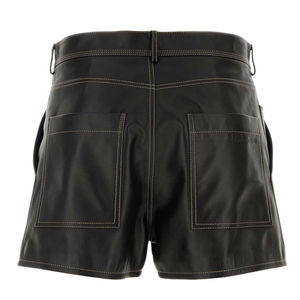 Best Selling <b>Cheap</b> Price Hot Sale Top 2025 Leather <b>Shorts</b> Custom Design Heavy Duty Customized Design Leather <b>Shorts</b> For Men - Product Image 3