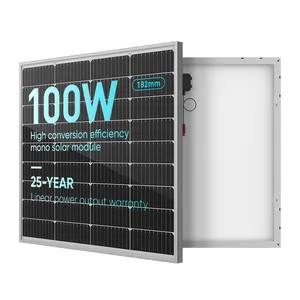 Sunevo Panel surya kecil, Panel surya Mini 10W 50W 100W 200W 300W 12V