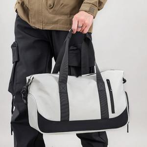 กระเป๋าเดินทางน้ำหนักเบาใส่ได้ทั้งชายและหญิง, กระเป๋าสะพายพาดลำตัวแบบพกพาความจุขนาดใหญ่ดีไซน์ทันสมัยเสื้อผ้าเรียบง่าย1ชิ้น - Product Image 5