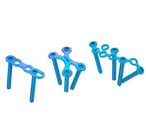 La base de los instrumentos quirúrgicos veterinarios Cirugía Trauma Implantes Mini placas y tornillos Ortopédico veterinario - Product Image 5