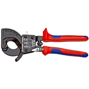 Coupe-câbles KNIPEX, longueur totale 250 mm, max 32 (240 mm), outil à poignées multi-composants - Product Image 1