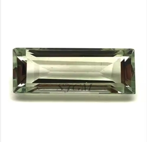 หินอเมทิสต์สีเขียวขุ่นธรรมชาติสำหรับ6X12mm อเมทิสต์สีเขียว - Product Image 1