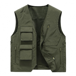 Chaqueta de seguridad con 100% poliéster en tela a prueba de viento y transpirable Chaqueta de bombardero de seguridad de alta visibilidad Ropa de seguridad - Product Image 6