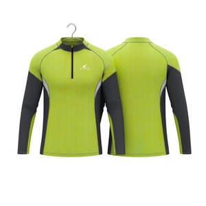 Direct usine OEM personnalisé 1/4 fermeture éclair quart vêtements gaéliques pour hommes GAA hurling haut demi-zip couche intermédiaire haut LGFA - Product Image 2