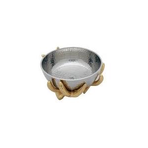 Cuenco de Metal de alta calidad, cuenco para servir ensaladas, forma redonda, nuevo diseño, el mejor acabado para el hogar, artículos de fiesta, cuenco para Fideos de boda - Product Image 6