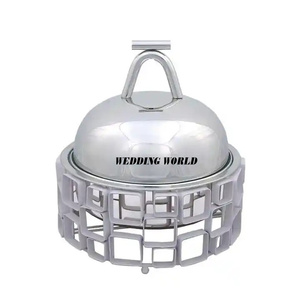 Calentador de Comida de Metal, Nuevo Diseño Artesanal, Cazuela de Lujo, Nuevo Calentador de Comida de Metal Más Vendido - Product Image 1