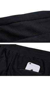 กางเกงวอร์มสำหรับผู้ชายกางเกงผ้ายืดเอวสูงผ้าฝ้ายโพลีเอสเตอร์ - Product Image 6