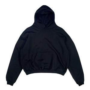 Logo personnalisé 380g lourd 100% coton coréen hommes sweat à capuche surdimensionné brodé Streetwear pour l'hiver taille 6XL vente en gros - Product Image 4
