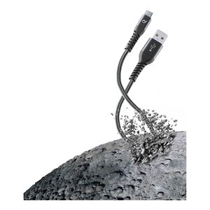 TETRAFORCE <b>USB</b> C To <b>USB</b> <b>A</b> Cable 2m Black Durable Data Charging Cable For Devices - Product Image 1
