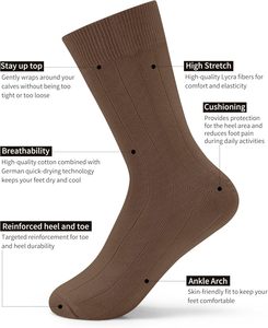 ถุงเท้านักธุรกิจสำหรับผู้บริหารที่ออกแบบมาสำหรับการสวมใส่ตลอดทั้งวันและความเป็นมืออาชีพ - Product Image 2