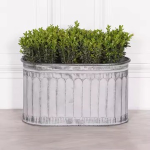 Jardinières en fer de qualité supérieure pour exportateurs – Matériaux haut de gamme, écologiques, décoration élégante pour complexes résidentiels - Product Image 2