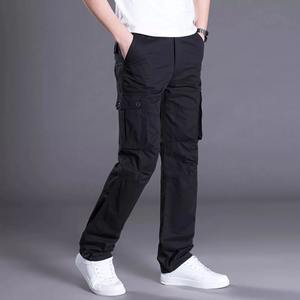 Pantalones Cargo para hombre, pantalones tácticos informales con múltiples bolsillos para hombre, prendas de vestir para hombre, Pantalones rectos de invierno - Product Image 6