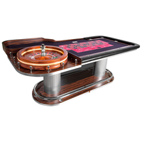 Tables de poker standard de casino de haute qualité conçoivent la table de roulette de divertissement à vendre