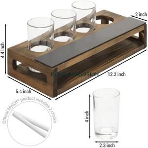 Wooden Glass Display <b>Rack</b> And Holder Dark Shade Color Handmade Luxurious Design <b>Storage</b> Holder And <b>Racks</b> <b>Storage</b> Organizer - Product Image 1