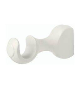 Wood Trends Classics 4 Soportes de extremo de retorno de 1/2 "para 1 poste de 3/8", blanco, 1 par - Product Image 3