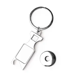 Portachiavi Promozionale Personalizzato Arezzo con Apribottiglie, Gadget Personalizzabili per Moschettoni - Product Image 2