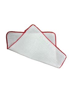 25x25cm White <b>Muslin</b> 100% Cotton Handkerchiefs | Reusable Soft Gauze <b>Cloth</b> for Baby, <b>Face</b> & Daily Use - Product Image 3