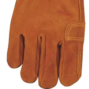 Guantes de trabajo de cuero aprobados, guantes de seguridad para las manos de protección laboral para trabajos industriales, jardín, construcción, mecánica - Product Image 1