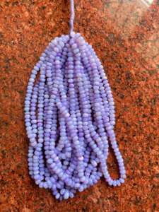 Light Purple Opal Gemstone Rondelles Beads Strand Jewelry Making Gemstone Beads for Necklace <b>Bracelet</b> <b>Gift</b> for Her - Product Image 3