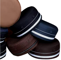 Chapeau de prière musulman Maroof Kufi avec logo personnalisé, en polyester et coton, vente en gros, couvre-chef islamique pour hommes, motif géométrique, respirant