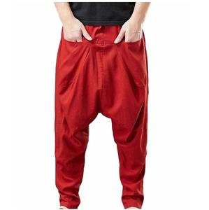 Hot <b>Sale</b> Custom 2025 <b>Spring</b> Multi-Pocket Sublimation Sweatpants Men Hip-Hop Harem Jogging Trousers Drop Crotch for Mens Baggy - Product Image 6